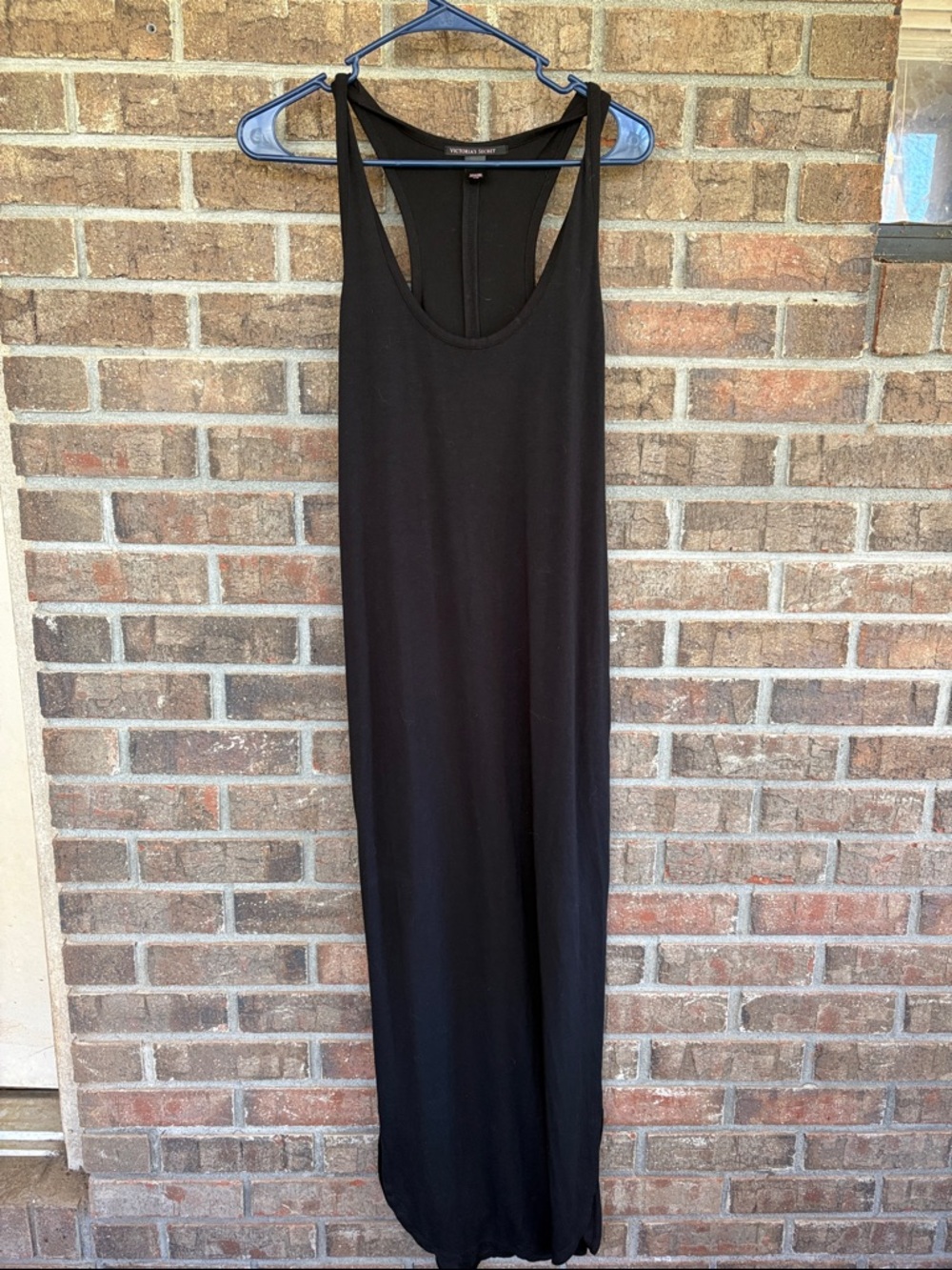 Victoria's Secret Black Sleeveless Maxi Dress